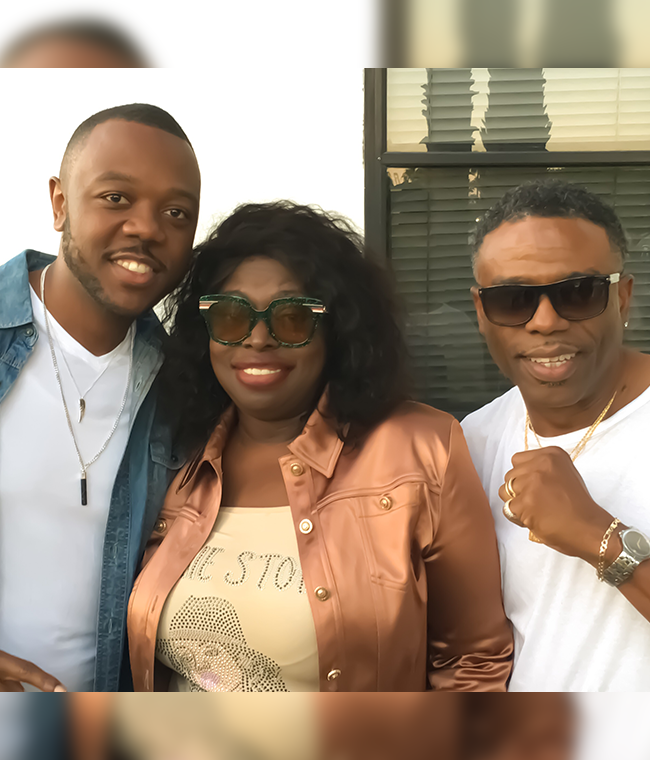 Xavier Gordon With Angie Stone and Norman Brown